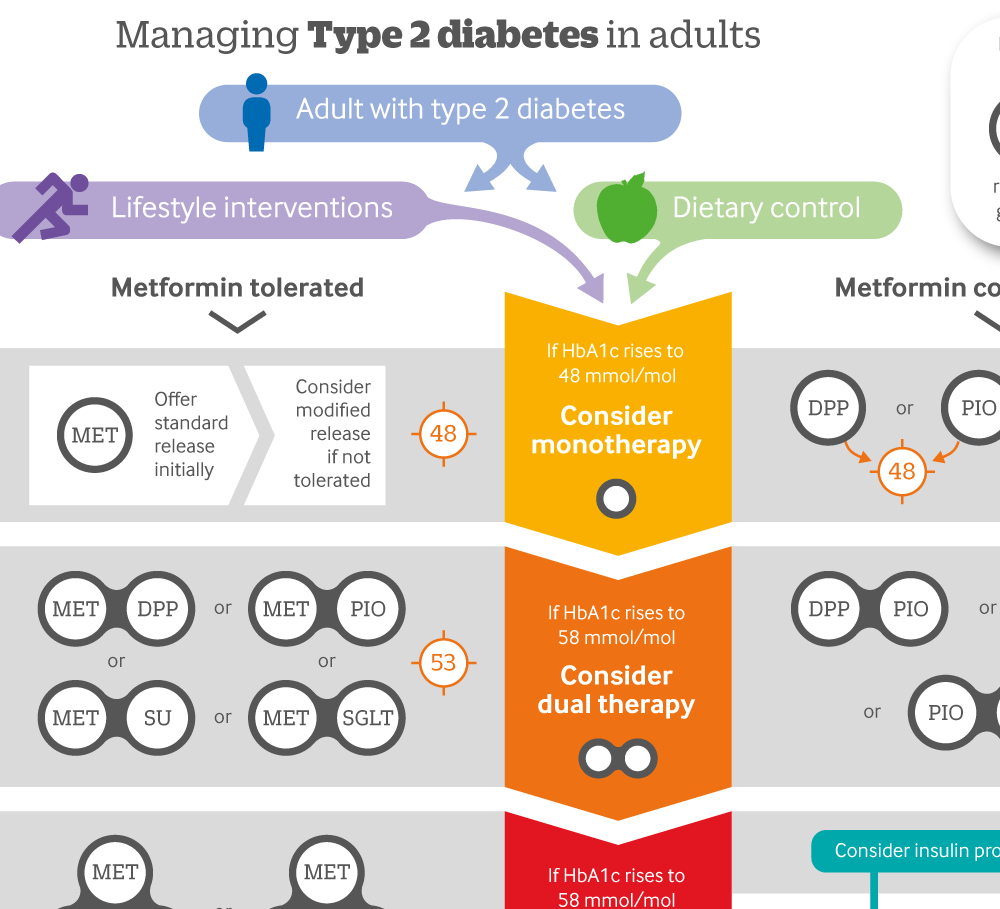 Management of type 2 diabetes in adults summary of updated NICE